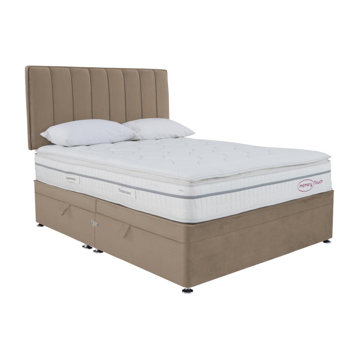 Sleepeezee - Memory Touch 2200 Side-lift Ottoman Divan Set - King Size – image 1