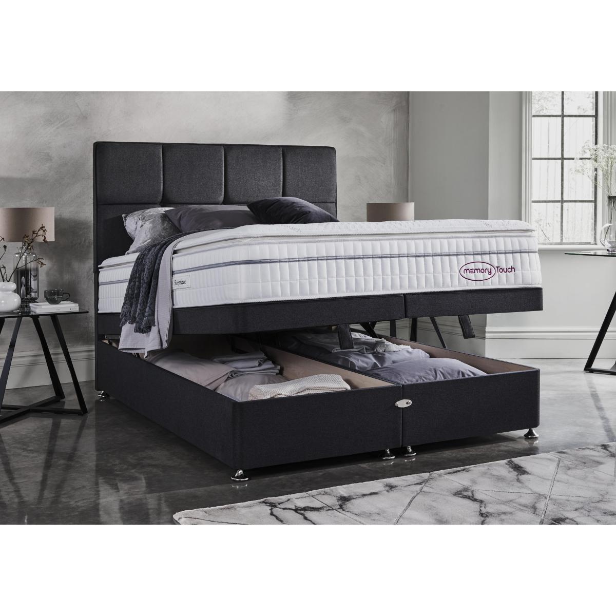 Sleepeezee - Memory Touch 2800 End-lift Ottoman Divan Set - King Size – image 2