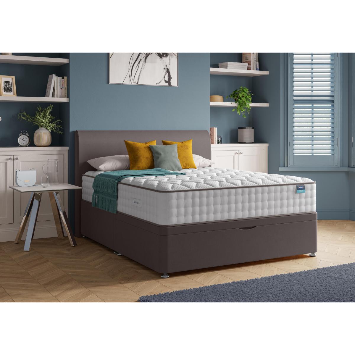 Silentnight - Geltex Luxe 2000 Half Ottoman Divan Set - King Size – image 2
