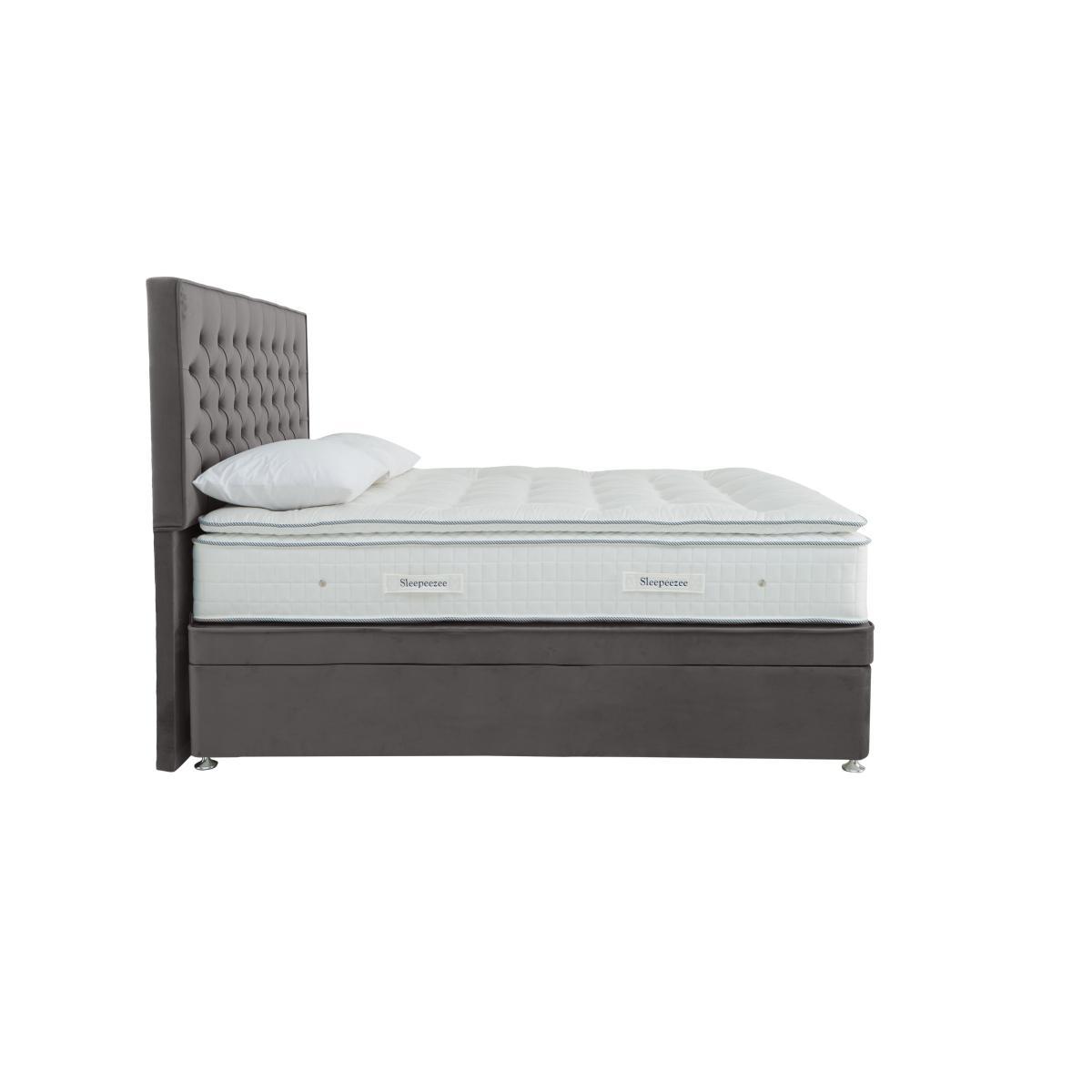 Sleepeezee - Natural Touch 3000 Pillowtop End Ottoman Divan Set - King Size - Yellow – image 4