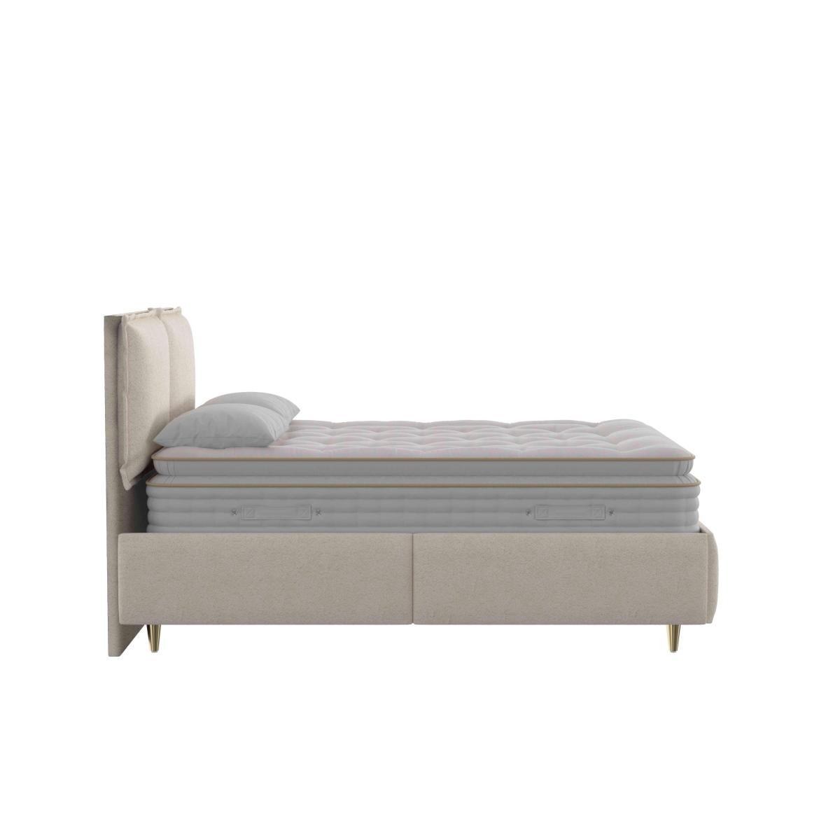 The Handmade Bed Company - Boutique 3000 Pillow Top Premium Divan Set with 2 Drawers - King Size - Teddy Oat – image 4