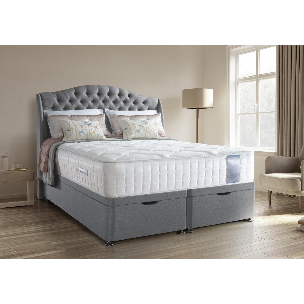 Sealy - Latex 2200 Ottoman Divan Set - King Size - Grey – image 2