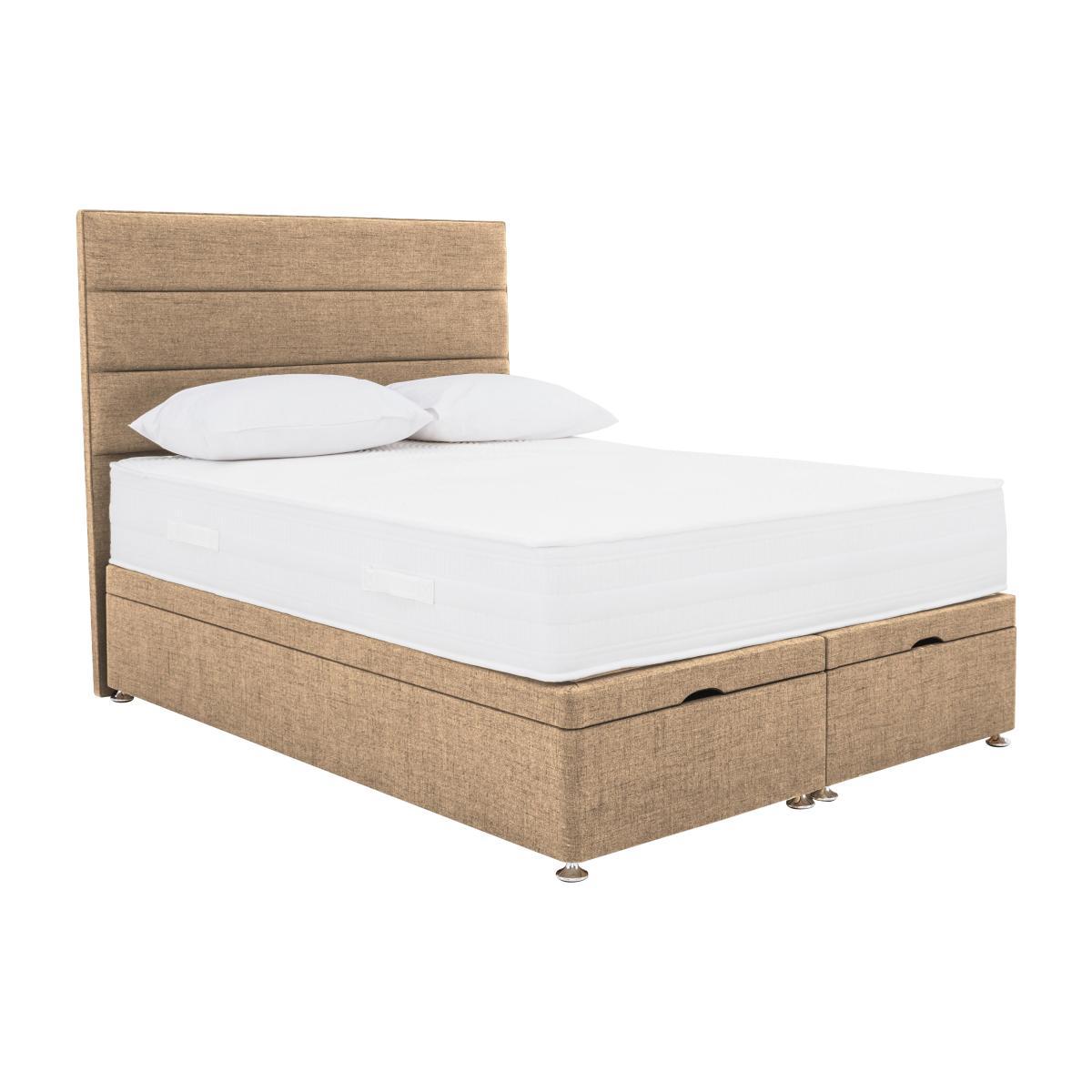 Sleep Story - Hybrid 2000 End Lift Ottoman - King Size - Brown