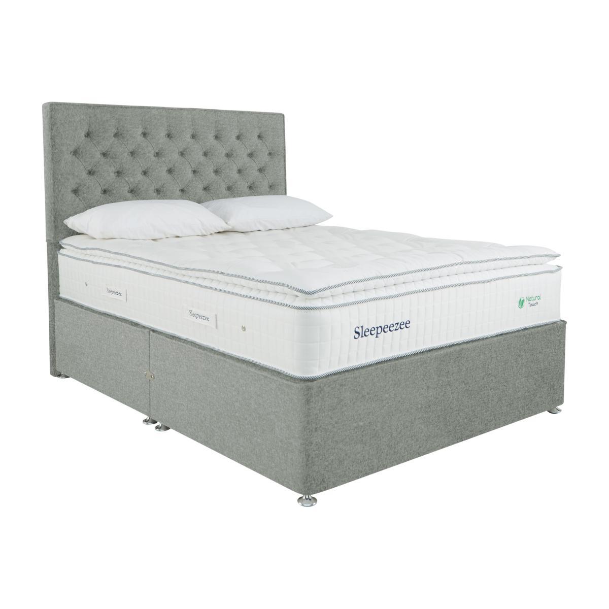 Sleepeezee - Natural Touch 3000 Pillowtop Divan Set - King Size - Green – image 1