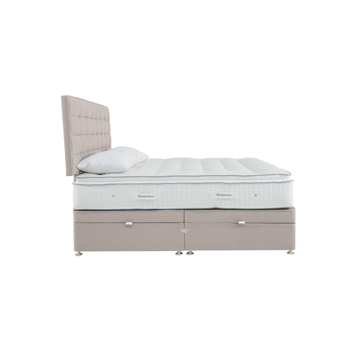 Sleepeezee - Natural Touch 2000 Pillowtop Side Ottoman Divan Set - King Size - Green – image 6
