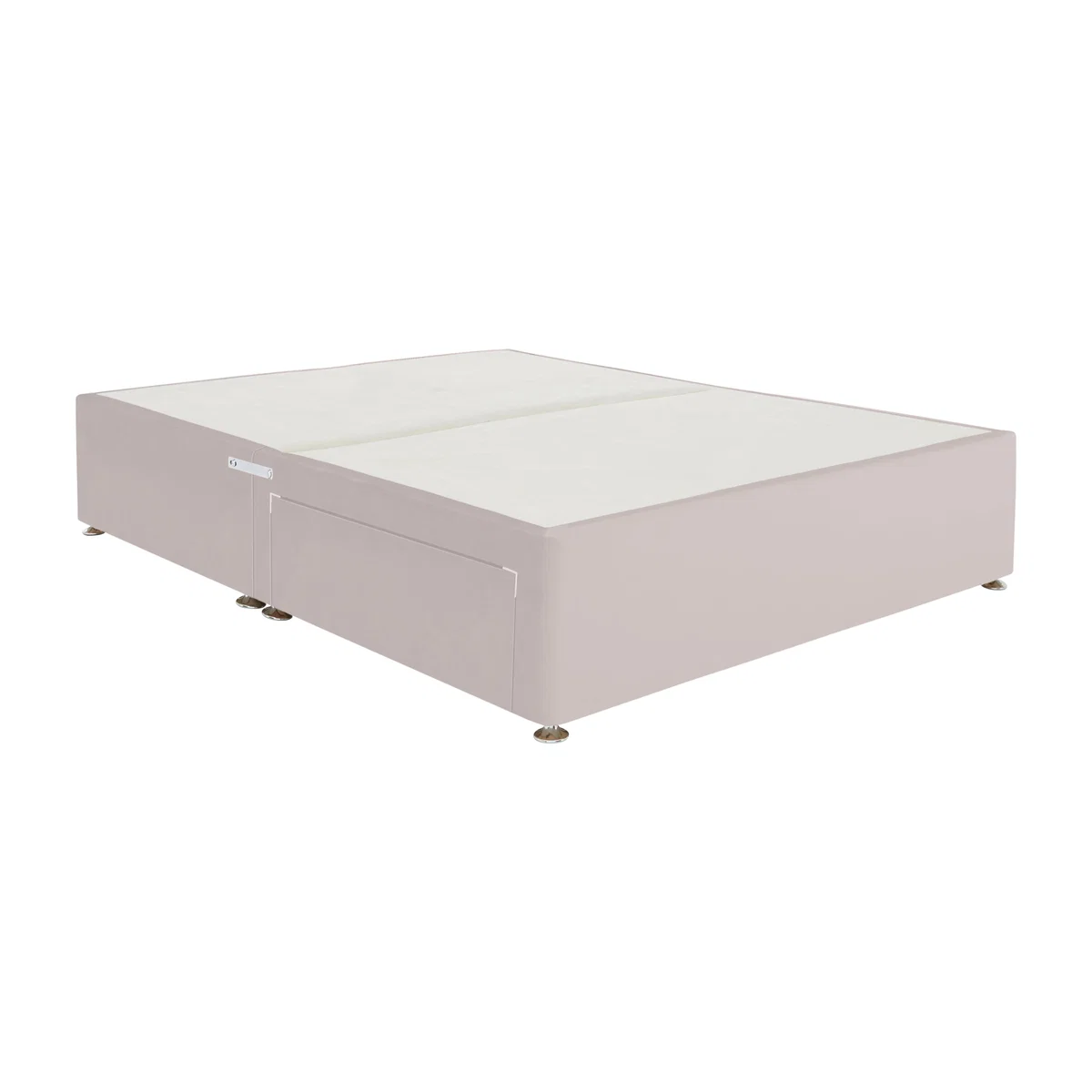 Sleep Story - Divan Base with Drawers - King Size - Grey