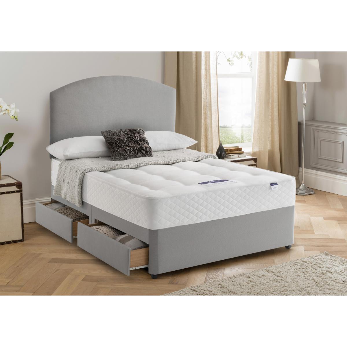 Silentnight - Miracoil Serenity Ortho Divan Set - King Size - Beige – image 2