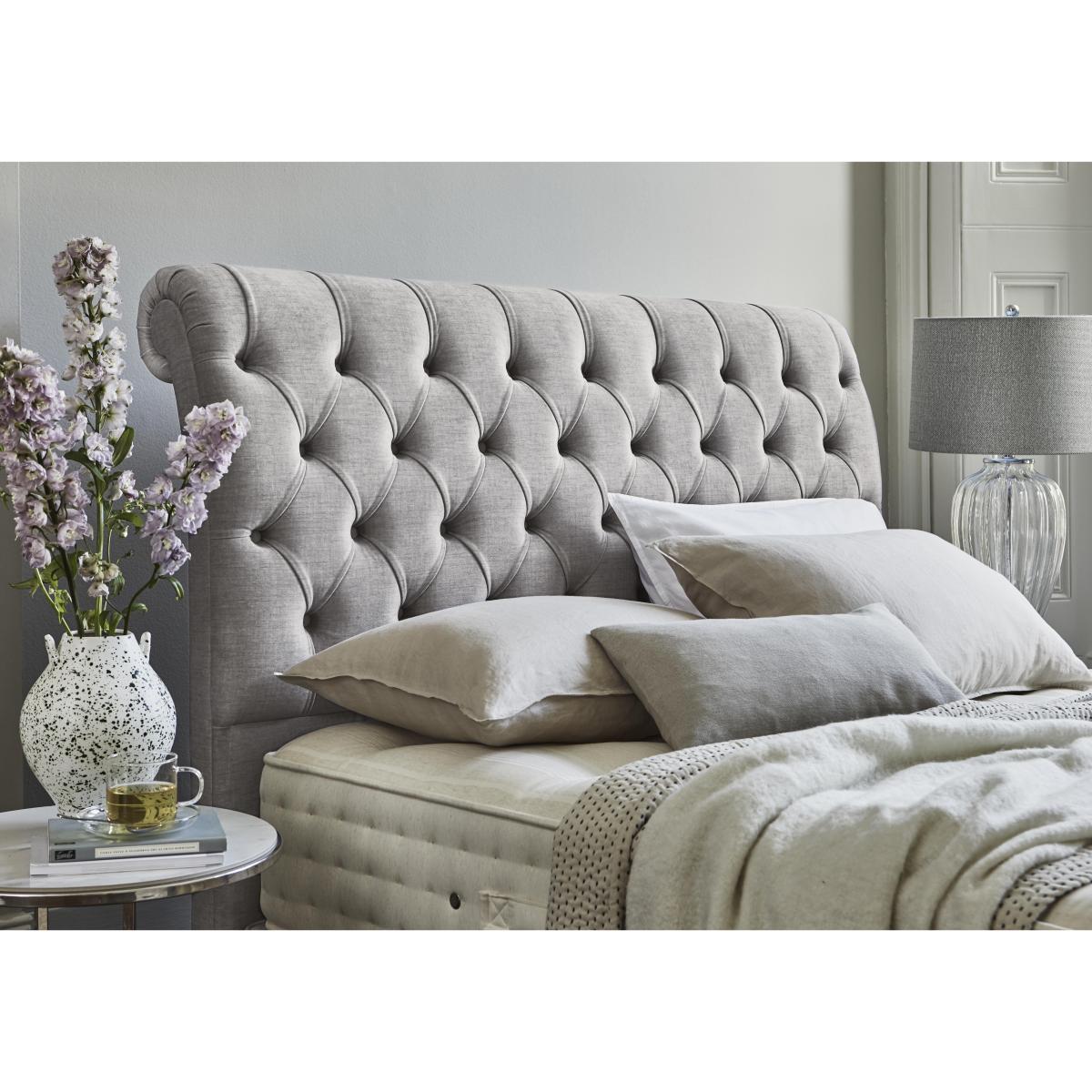 Hypnos - Luxury Firm 3 Divan Set with Continental Drawers - King Size - Brooklyn Smoke – image 3