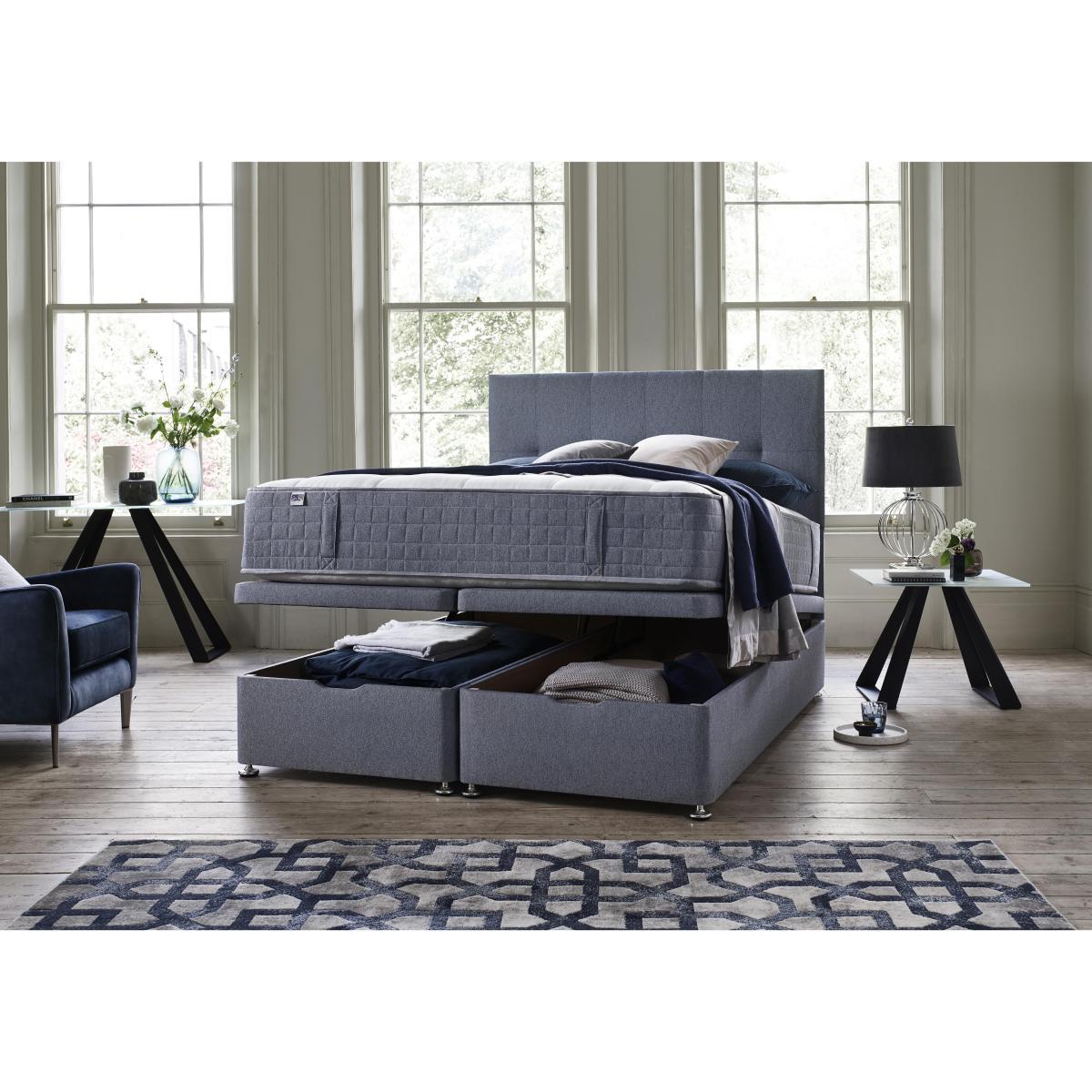 Millbrook - PureTech 2000 End Ottoman Divan Set - Super King - Brown – image 2