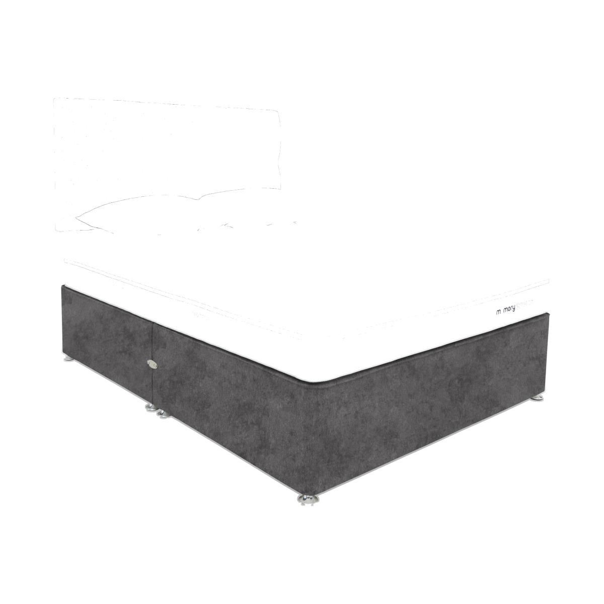 Sleepeezee - Memory Sense 2300 Divan Set - King Size - Daytona Grey