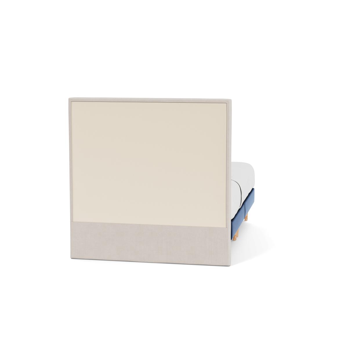 Heal's Shallow Divan King Smart Velvet Dusk Light Solid Wood - Heal's UK Bedroom Furniture – image 5