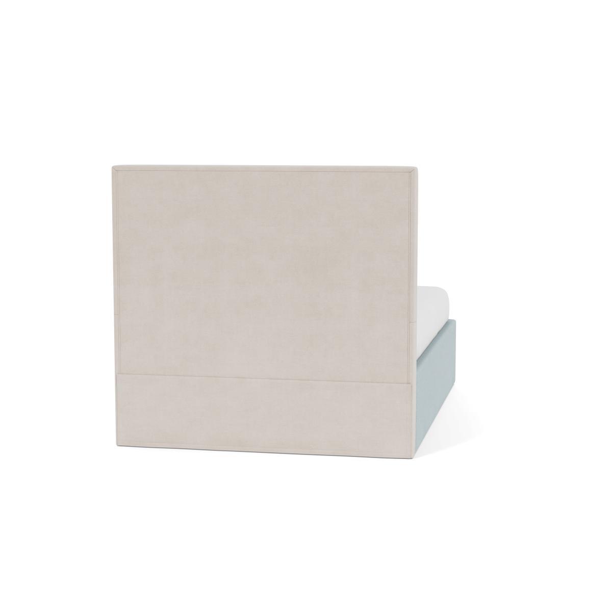 Heal's Storage Divan King Smart Linen Mix Duck Egg Natural Feet - Heal's UK Bedroom Furniture – image 5