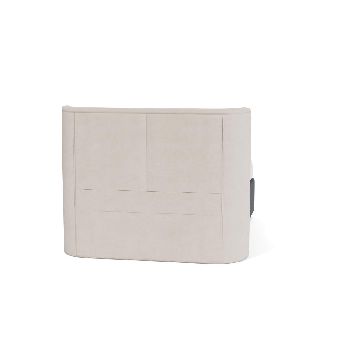 Heal's Deep Divan King No Drawers Linen Dark Grey - Heal's UK Bedroom Furniture – image 5
