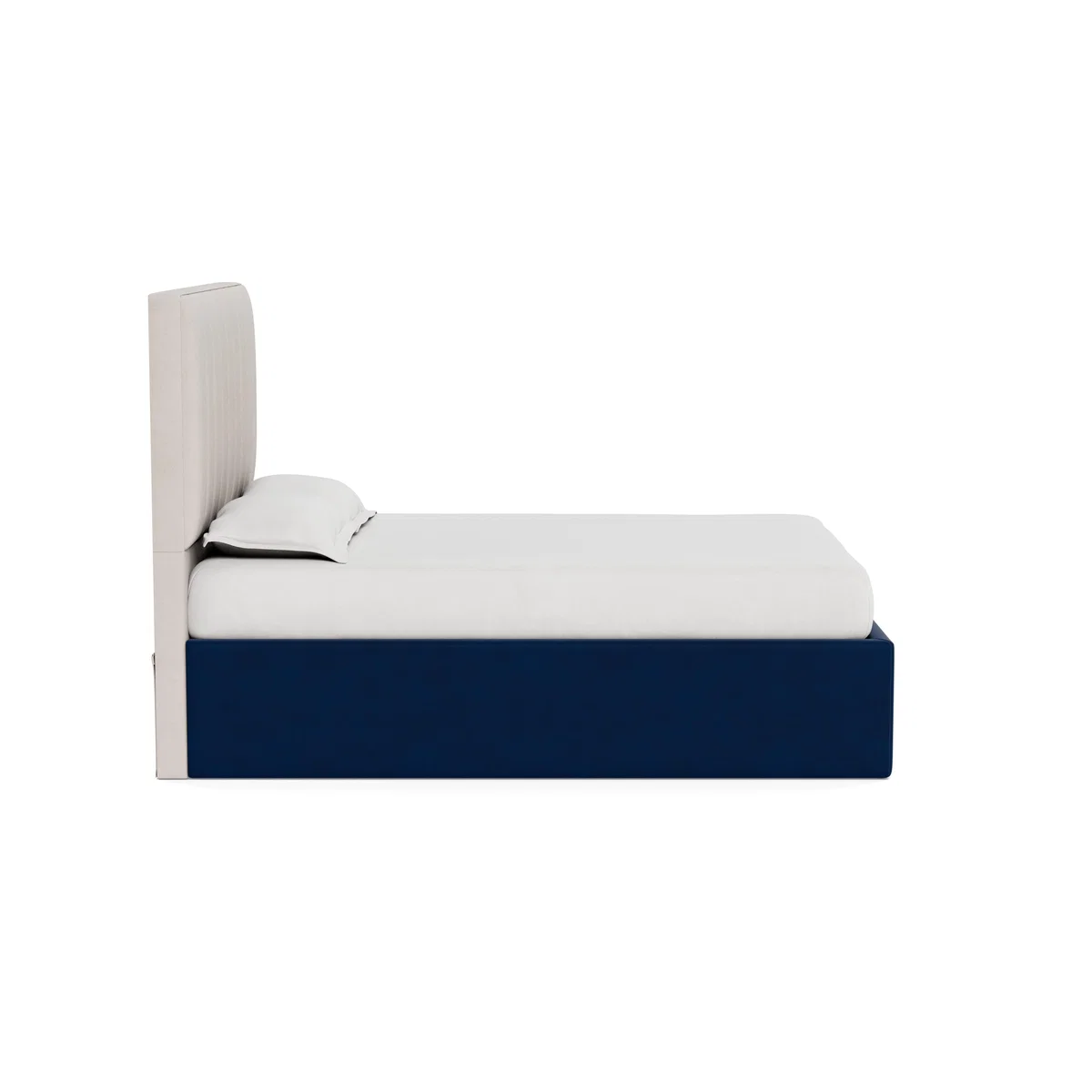 Heal's Storage Divan King Capelo Linen Sea Salt Natural Feet - Heal's UK Bedroom Furniture – image 3
