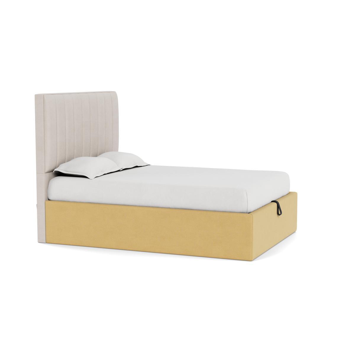 Heal's Storage Divan King Tejo Recycled Ochre Black Feet - Heal's UK Bedroom Furniture – image 2