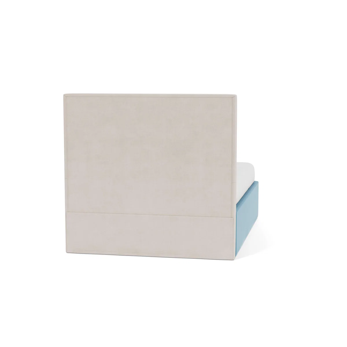 Heal's Storage Divan King Smart Velvet Ocean Black Feet - Heal's UK Bedroom Furniture – image 5