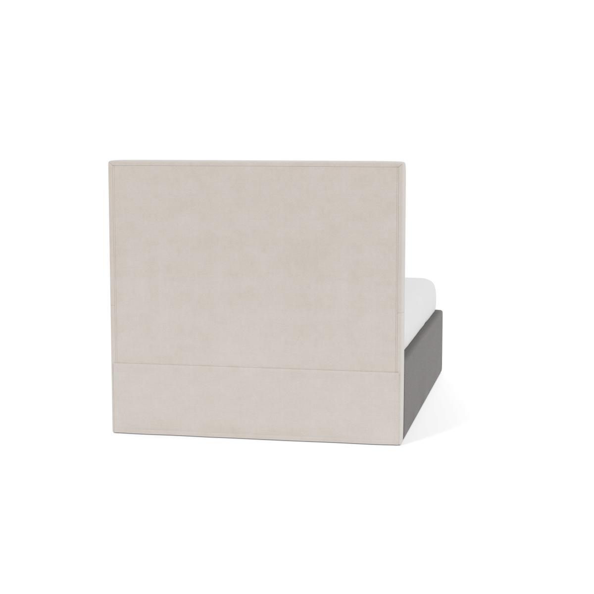 Heal's Storage Divan King Smart Linen Mix Grey Black Feet - Heal's UK Bedroom Furniture – image 5