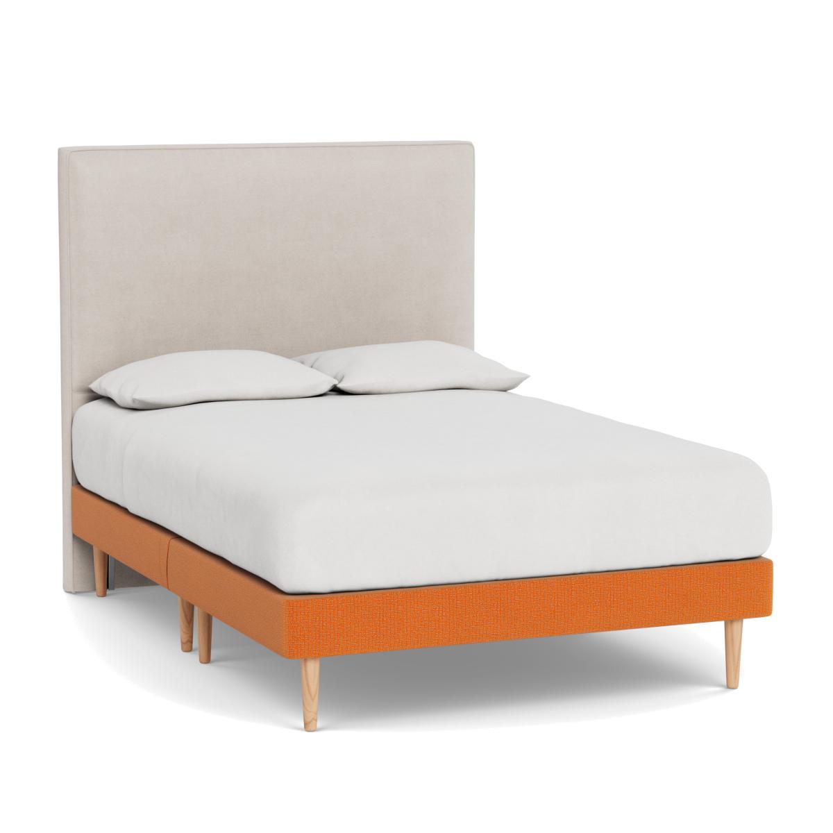 Heal's Shallow Divan King Tejo Zinnia Light Stem - Heal's UK Bedroom Furniture – image 1