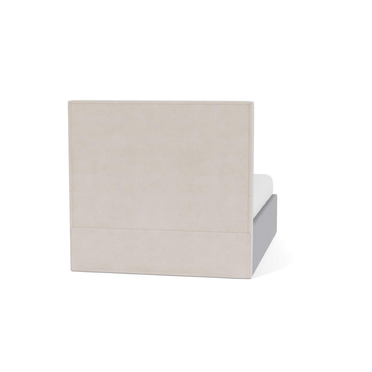 Heal's Storage Divan King Brushed Cotton Pewter Black Feet - Heal's UK Bedroom Furniture – image 5