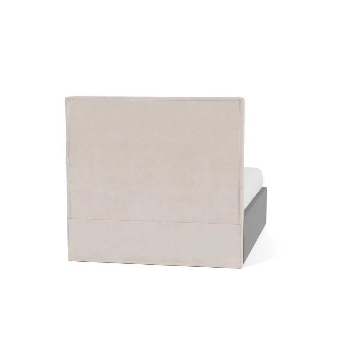 Heal's Storage Divan King Melton Wool Granite Natural Feet - Heal's UK Bedroom Furniture – image 5