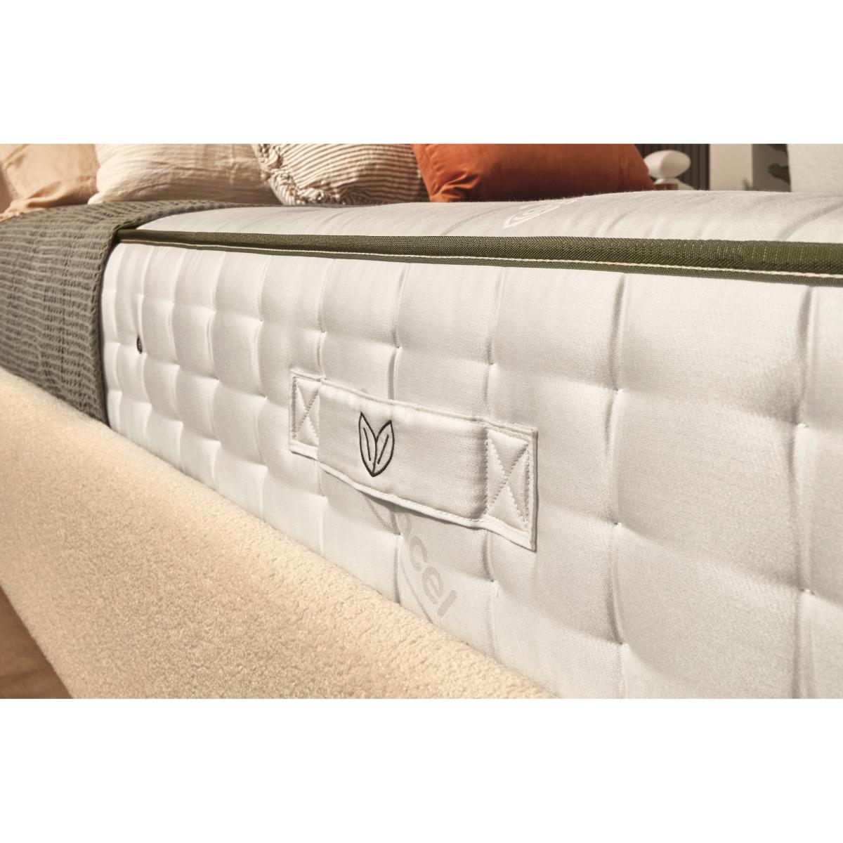 Downtown Silentnight Flora Mattress and Divan Set - King - 150cm - Full Ottoman - Standard Fabric, Flax – image 7