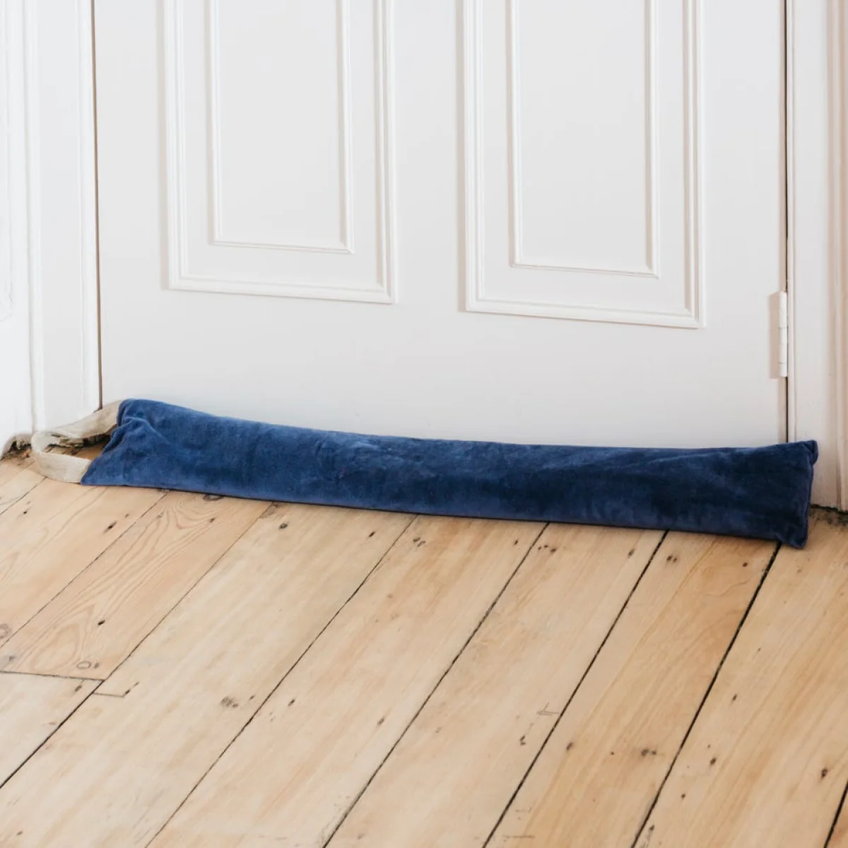 Blush Pink Velvet Draught Excluder – image 9
