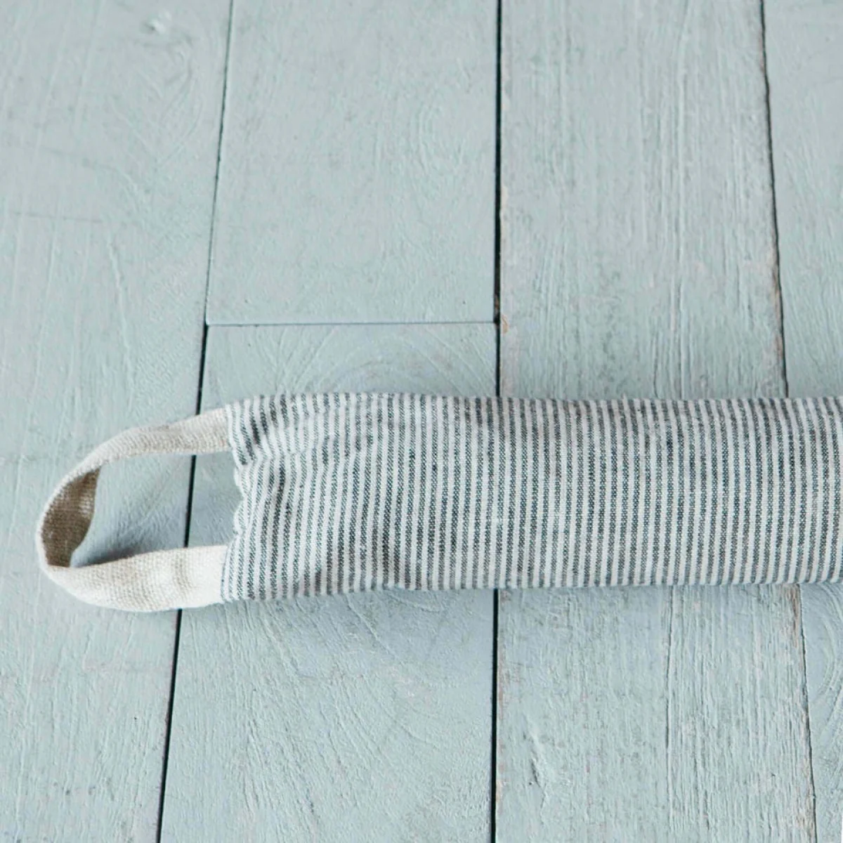 Coral Velvet Draught Excluder with Handle – image 6