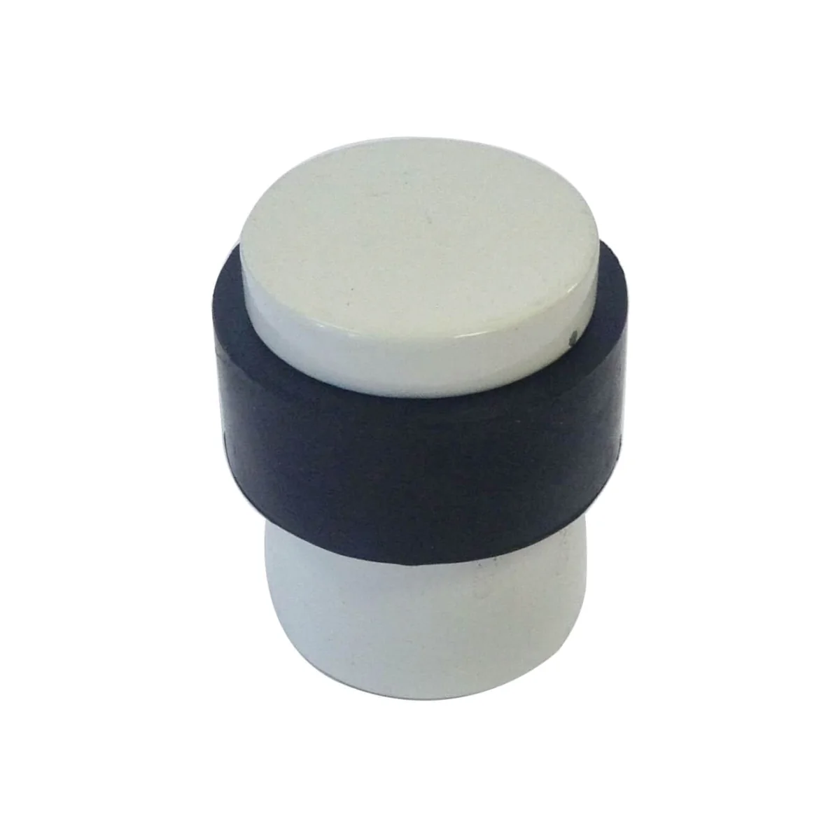 White Cylinder Door Stop