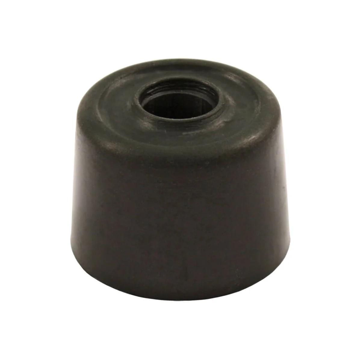 Door Stop - Black Rubber