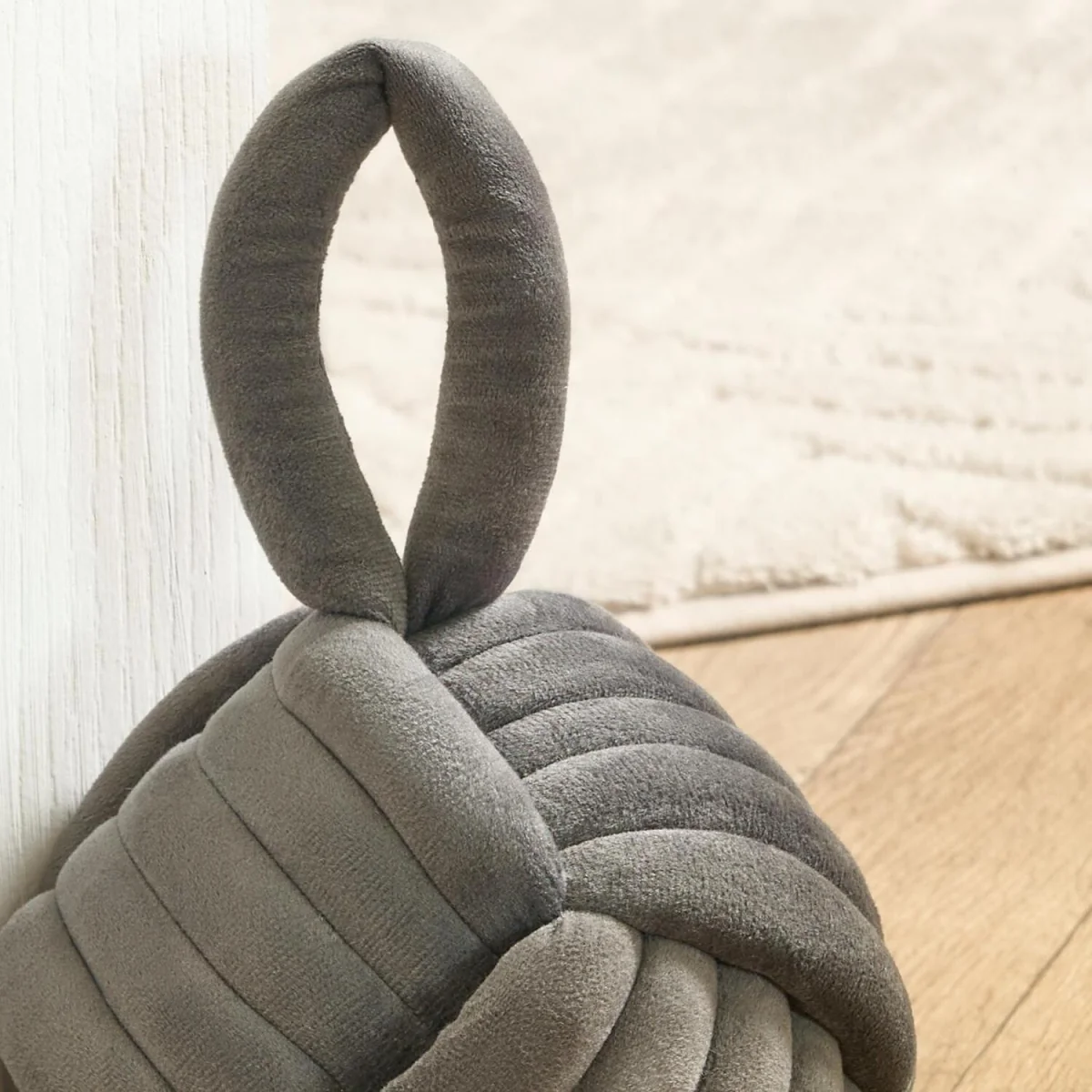 OHS Velvet Rope Doorstop - Grey – image 3