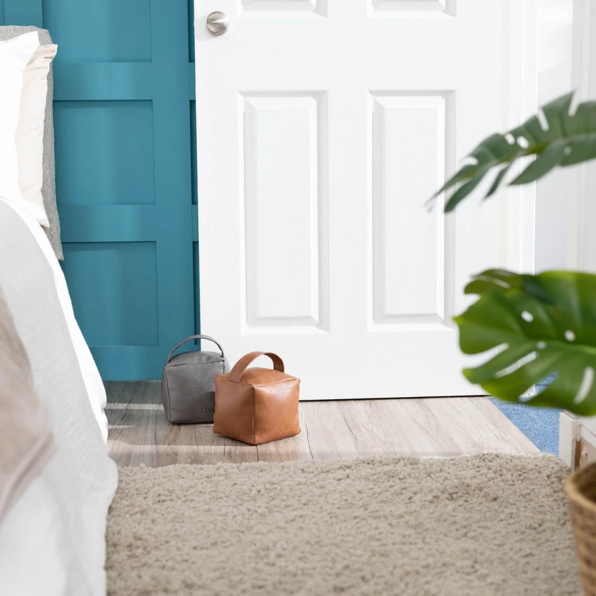 Weighted Cube Door Stopper - White – image 10