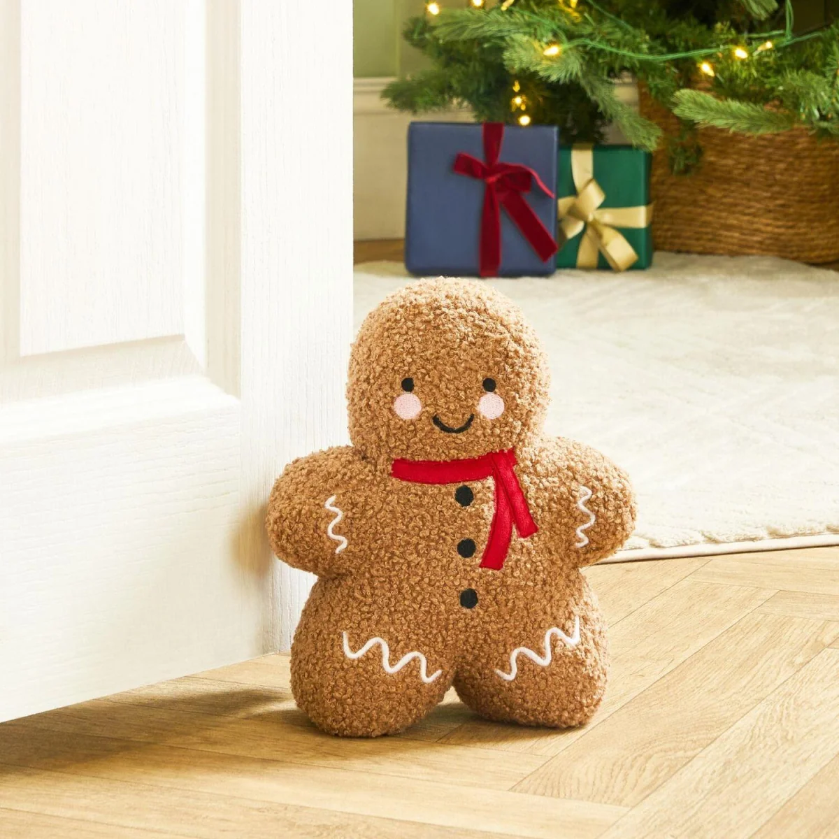 OHS Boucle Gingerbread Doorstop - Natural – image 2