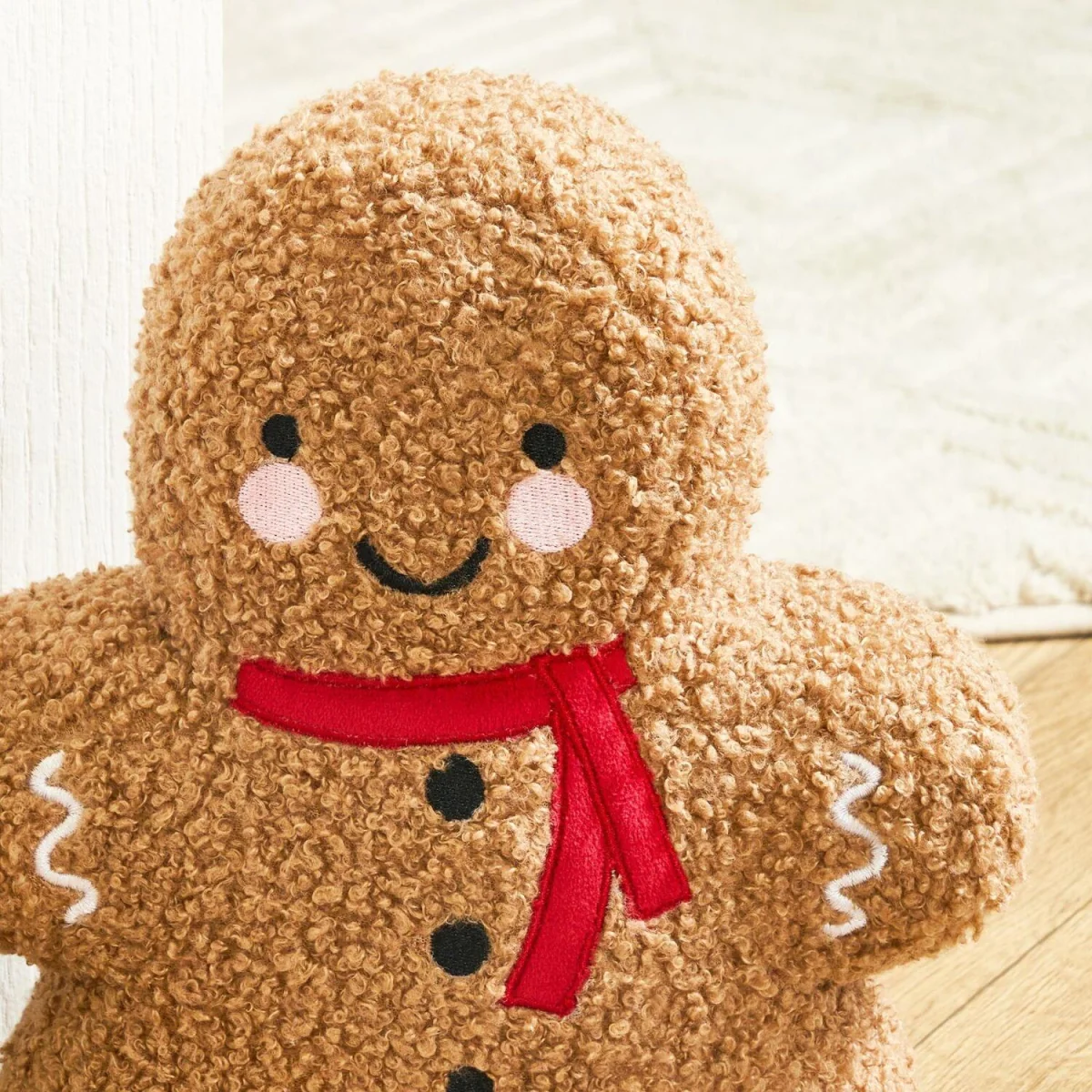 OHS Boucle Gingerbread Doorstop - Natural – image 1