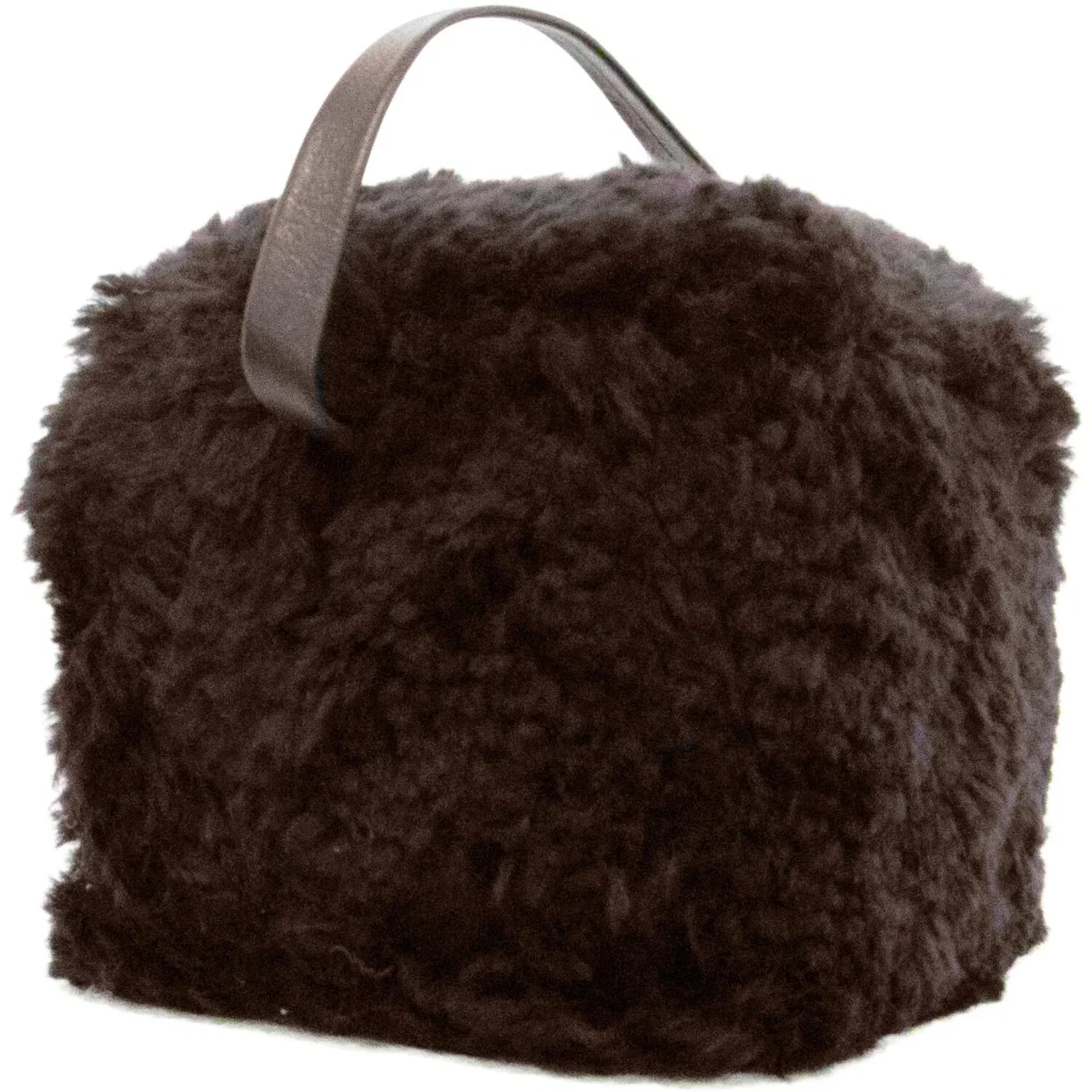 Sheepskin Doorstop - Chocolate Brown – image 4