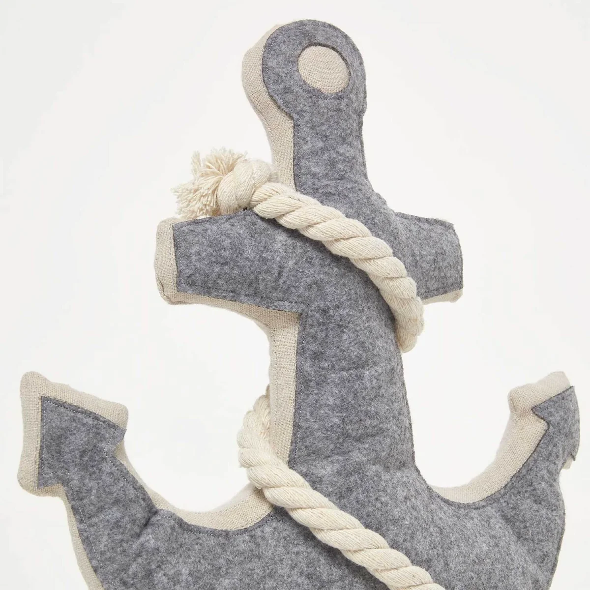 Weighted Anchor Fabric Doorstop - Cream – image 4