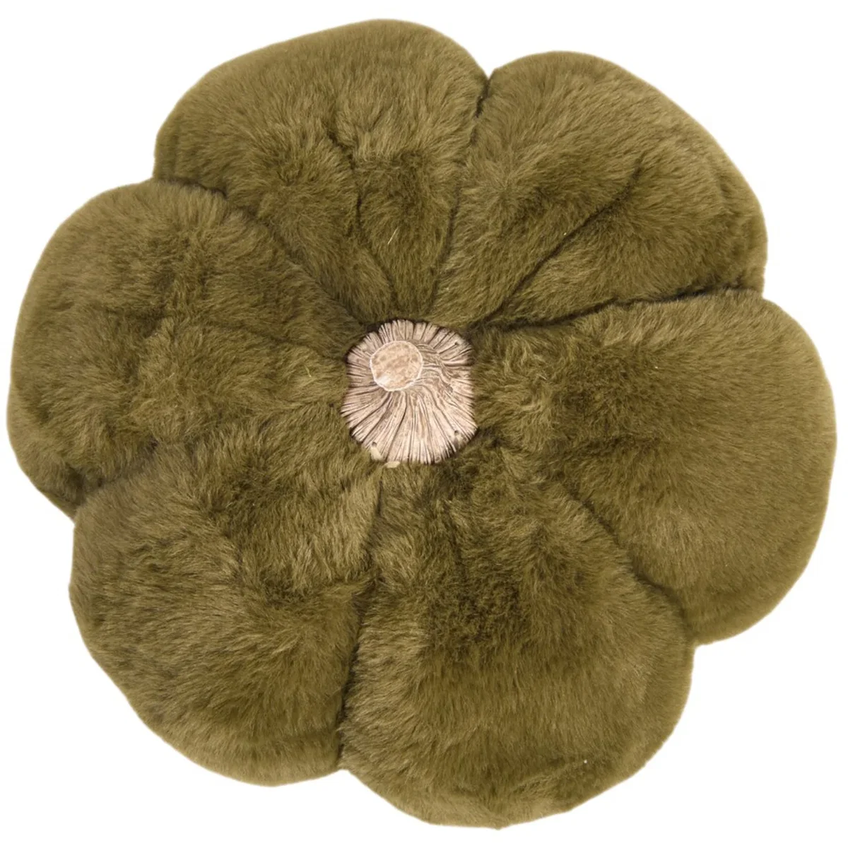 Pumpkin Faux Fur Doorstop – image 11