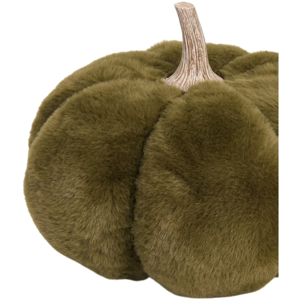 Pumpkin Faux Fur Doorstop – image 8