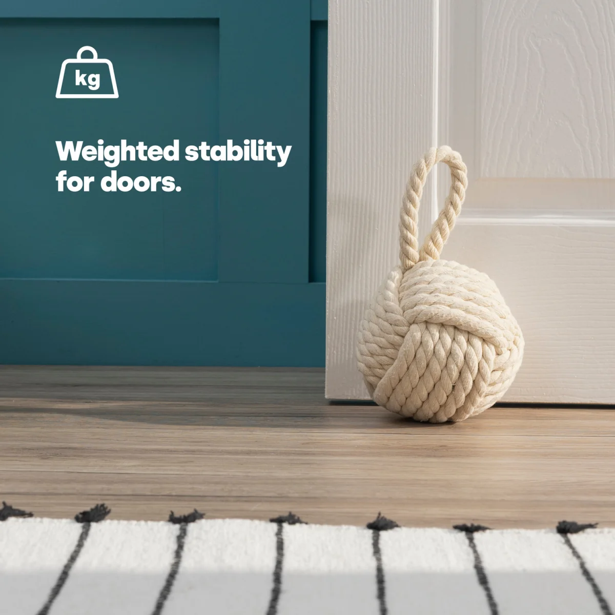 Weighted Door Stopper - White – image 3