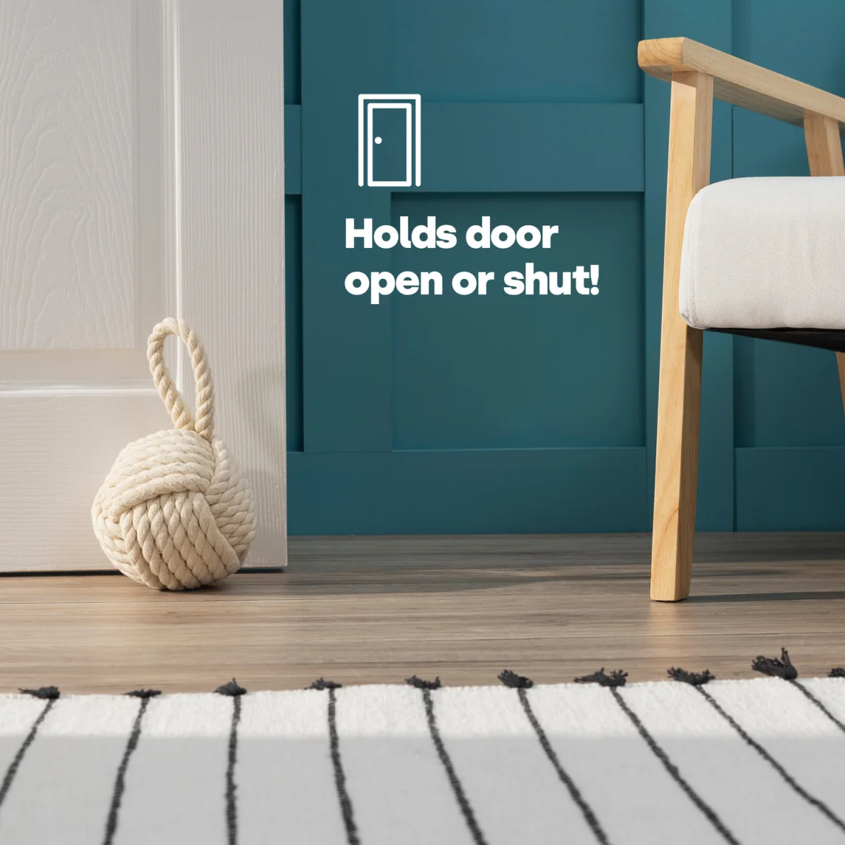 Weighted Door Stopper - White – image 5
