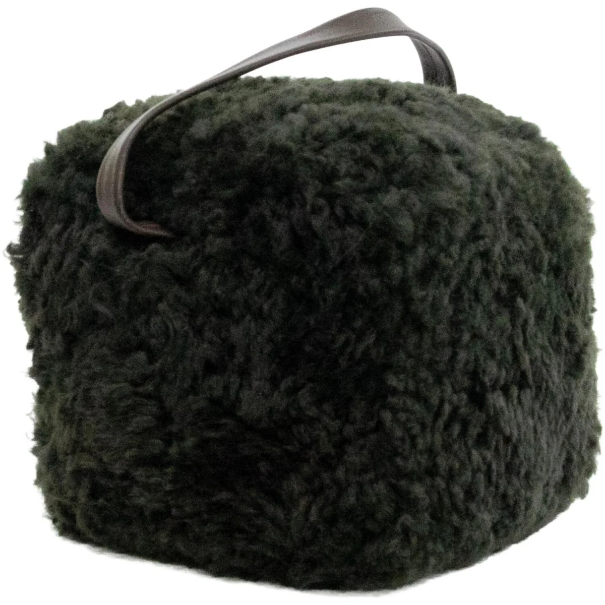 Sheepskin Doorstop - Forest Green – image 4