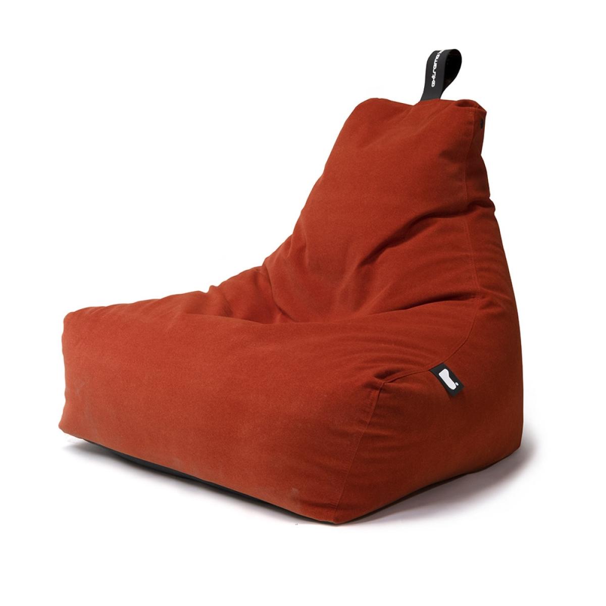 Extreme Lounging Faux Suede B Indoor Bean Bag - Rust – image 2