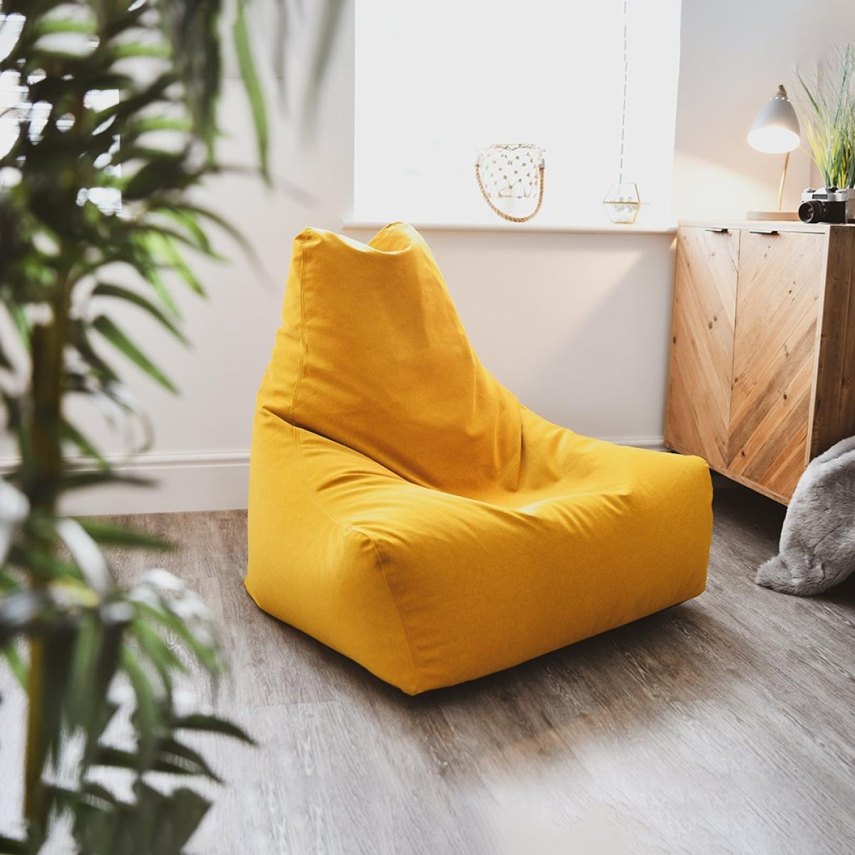 Extreme Lounging Faux Suede B Indoor Bean Bag - Rust – image 5