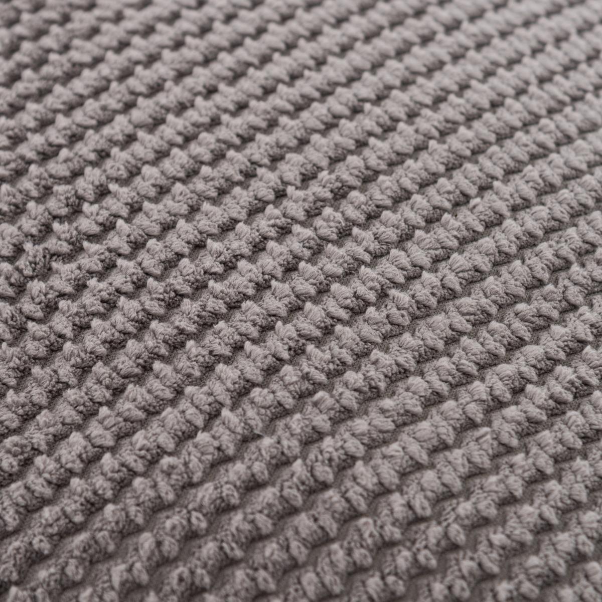 Kid's Jenson Charcoal Waffle Pouffe Charcoal/White – image 3