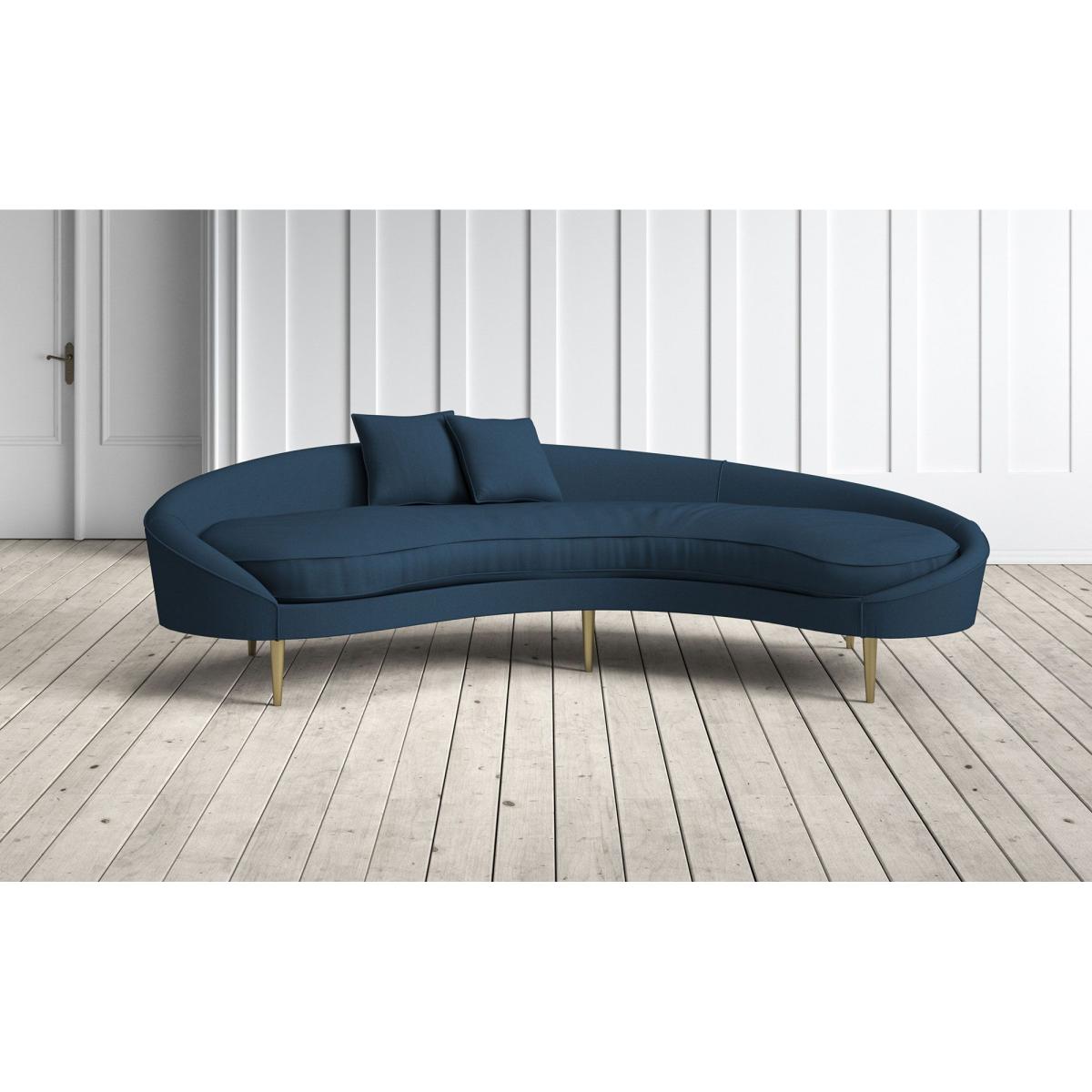 Tiffany Left-Hand Sofa Indigo Linen – image 2