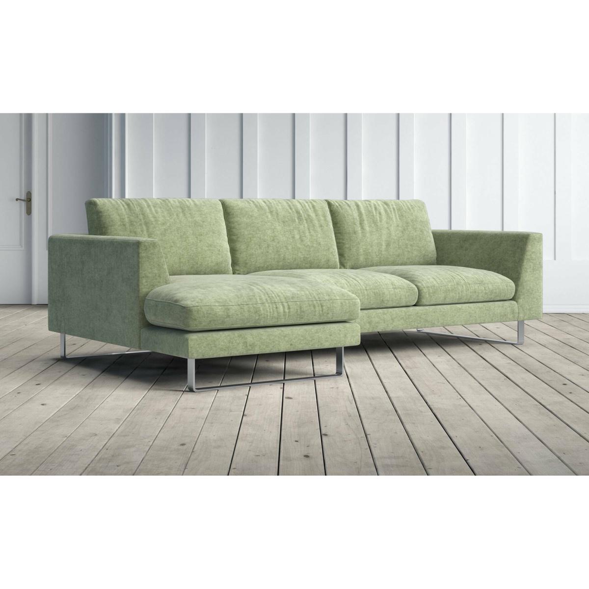 New York 2 Seater Left Green Vintage Velvet – image 3
