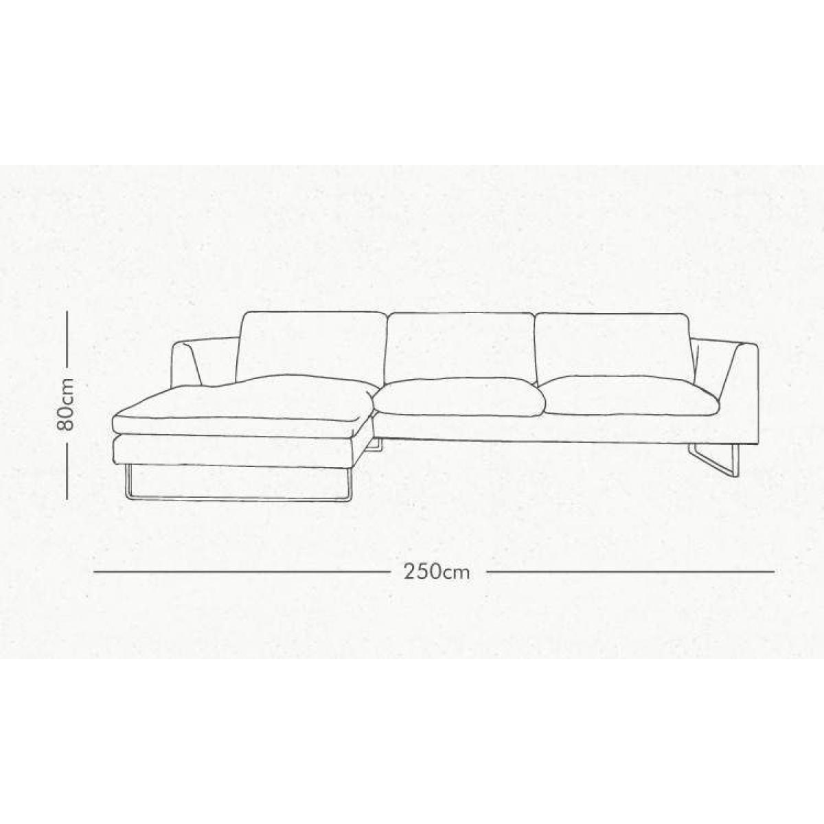 New York 2 Seater Left Green Vintage Velvet – image 4