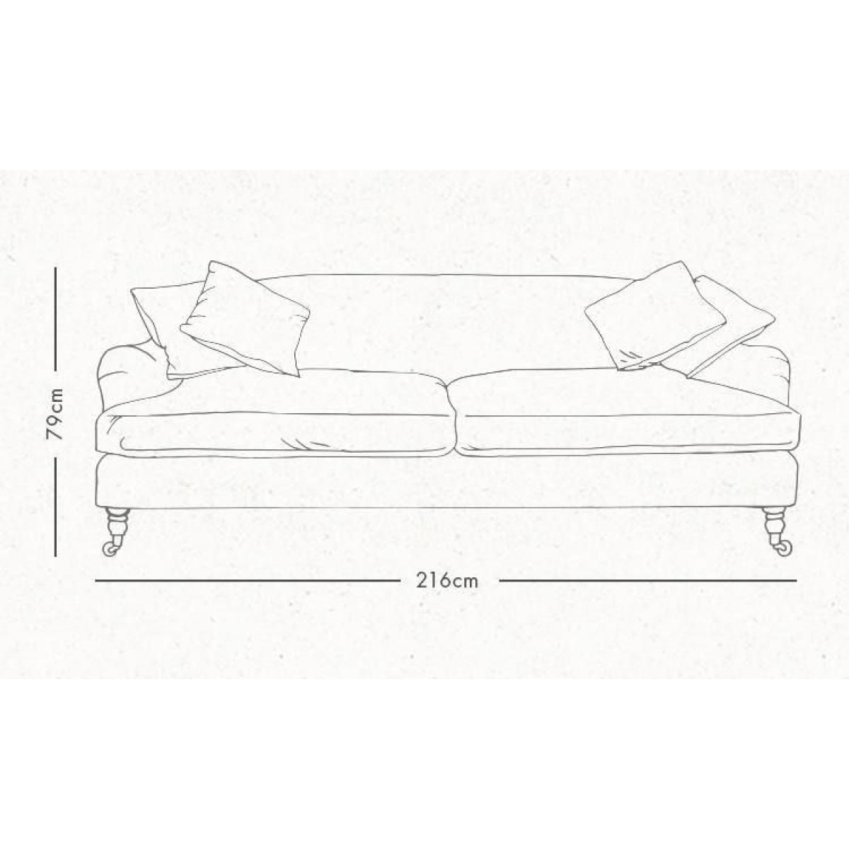 Doze 3 Seater Thyme Linen – image 6