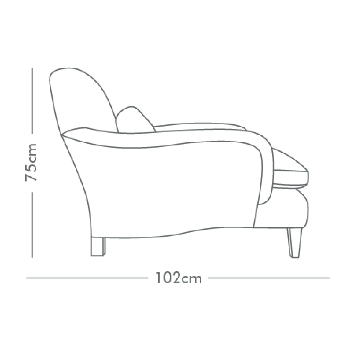 Campbell 2.5 Seater - Granite Italian Linen – image 8