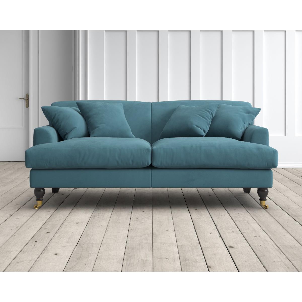 Clio 2.5 Seater - Airforce Blue Stain Guarded Velvet – image 2
