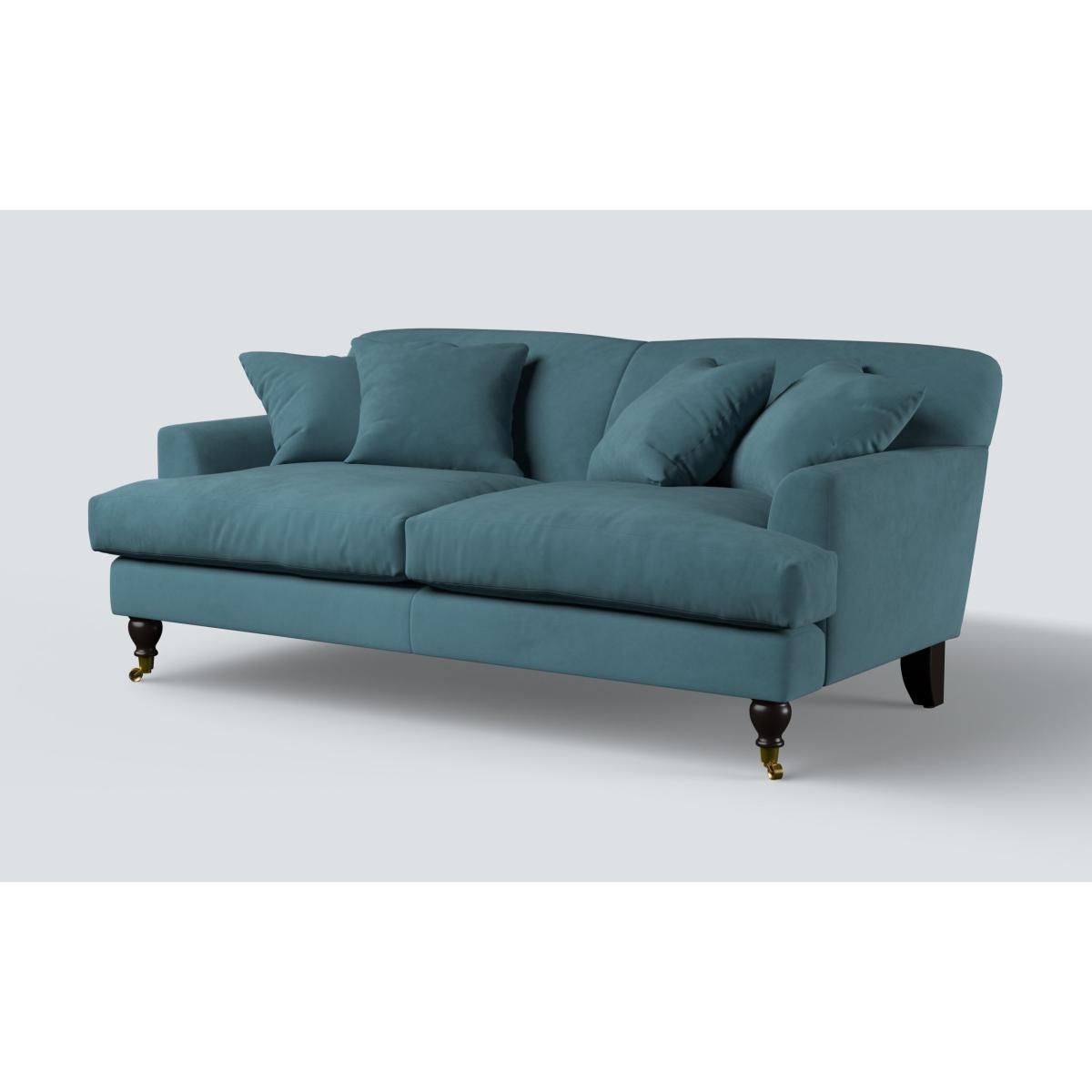 Clio 2.5 Seater - Airforce Blue Stain Guarded Velvet – image 3